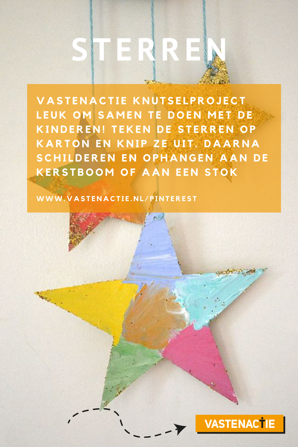 Vastenactie Kerststerren maken