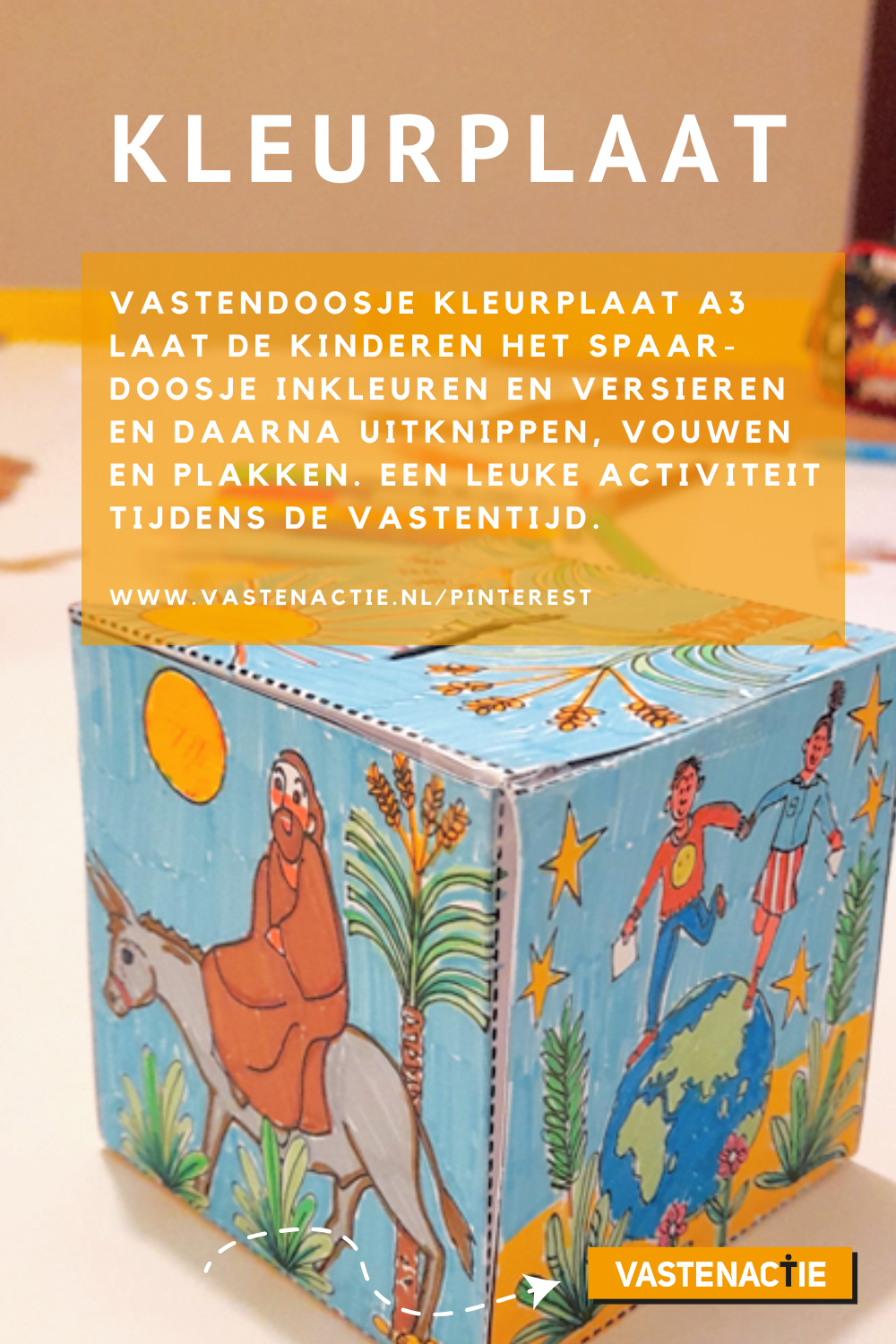 Vastenactie Vastentijd Kleurplaat