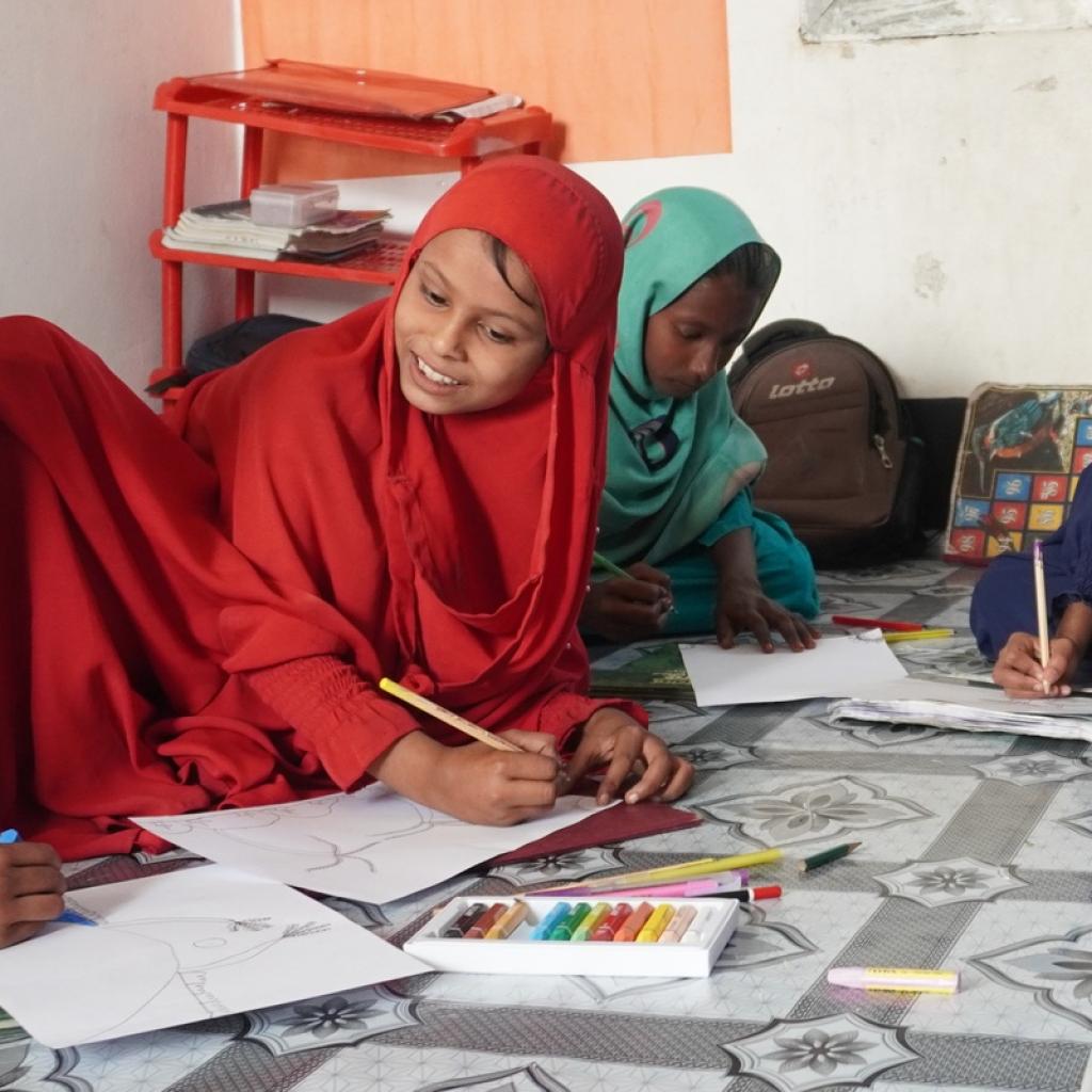 Kinderclub in Bangladesh