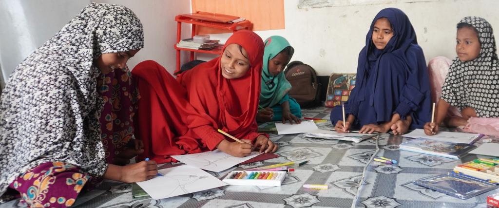 Kinderclub in Bangladesh